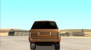 Range Rover для GTA San Andreas миниатюра 3