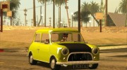 Mini Cooper 1300 Mr Bean for GTA San Andreas miniature 1
