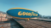 Goodyear Blimp Texture для GTA 5 миниатюра 1