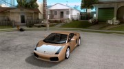 Lamborghini Gallardo для GTA San Andreas миниатюра 1