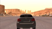 BMW X6M для GTA San Andreas миниатюра 5