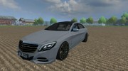 Mercedes-Benz S 350 2014 para Farming Simulator 2013 miniatura 1