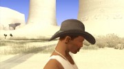 Ковбойская шляпа из GTA Online v3 для GTA San Andreas миниатюра 10