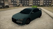 Mitsubishi Lancer Evolution X для GTA San Andreas миниатюра 6