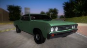 Chevrolet Chevelle SS 196 for GTA Vice City miniature 2