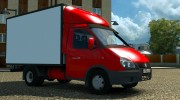 ГАЗель Бизнес 3302 для Euro Truck Simulator 2 миниатюра 4