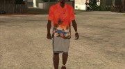 Гавайская рубашка для GTA San Andreas миниатюра 1