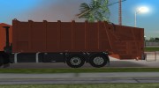 Lexx 198 Garbage Truck для GTA Vice City миниатюра 3
