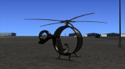 ZERO Helicopter для GTA San Andreas миниатюра 8