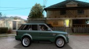 Land Rover Range Rover Sport HSE for GTA San Andreas miniature 5
