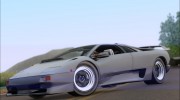 Lamborghini Diablo SV 1997 для GTA San Andreas миниатюра 5