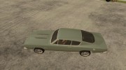 Plymouth Barracuda 1968 для GTA San Andreas миниатюра 2