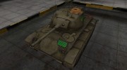 Зона пробития M24 Chaffee для World Of Tanks миниатюра 1