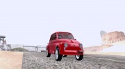FIAT 500 abarth para GTA San Andreas miniatura 5