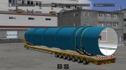 Oversize trailers 1.22 fixed para Euro Truck Simulator 2 miniatura 5