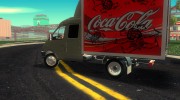 ГАЗель 33023 Coca-Cola para GTA 3 miniatura 2