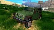 Jeep Wrangler Unlimited 2007 для GTA San Andreas миниатюра 1