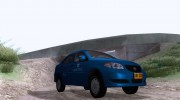 Toyota Vios - BLUE TAXI para GTA San Andreas miniatura 1