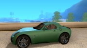 Pontiac Solstice GXP для GTA San Andreas миниатюра 2