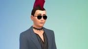 Чокер Kira para Sims 4 miniatura 2