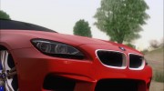 BMW M6 2013 для GTA San Andreas миниатюра 9