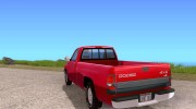 Dodge Ram 2500 для GTA San Andreas миниатюра 3