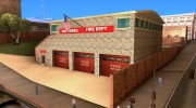 Новая пожарная часть в Сан-Фиерро для GTA San Andreas миниатюра 1