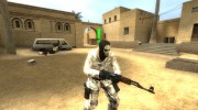 Arctic Re-Texture With Hockey Mask para Counter-Strike Source miniatura 1