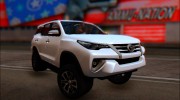 Toyota Fortuner 2017 для GTA San Andreas миниатюра 1