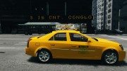 Cadillac CTS-V Taxi для GTA 4 миниатюра 5