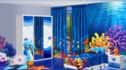 Ocean Kids Bedroom для Sims 4 миниатюра 1