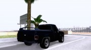 1985 Chevy Silverado SS для GTA San Andreas миниатюра 4