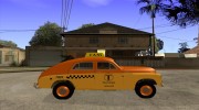 ГАЗ М20 Победа Такси для GTA San Andreas миниатюра 5