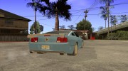 Ford Mustang Drag King from NFS Pro Street para GTA San Andreas miniatura 4