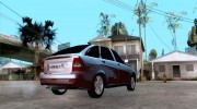 Lada Priora Hatchback для GTA San Andreas миниатюра 4