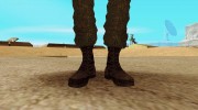 Солдат в зеленом берете для GTA San Andreas миниатюра 2