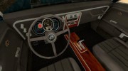 Pontiac Firebird Conversible 1966 для GTA San Andreas миниатюра 6