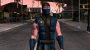 Mortal Kombat X Klassic Sub-Zero для GTA San Andreas миниатюра 1