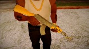 Kalashnikov (Max Payne) для GTA San Andreas миниатюра 2
