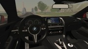 BMW M6 2013 для GTA San Andreas миниатюра 16