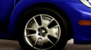 Volkswagen New Beetle para GTA San Andreas miniatura 3