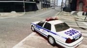 Ford Crown Victoria NYPD Auxiliary для GTA 4 миниатюра 3