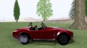 Shelby Cobra 427 для GTA San Andreas миниатюра 4