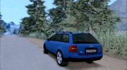Audi A6 C5 Avant 3.0 V8 для GTA San Andreas миниатюра 2