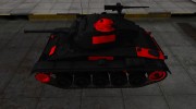 Черно-красные зоны пробития M24 Chaffee for World Of Tanks miniature 2