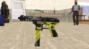 Tec-9 Neural CS GO (жёлтый цвет) para GTA San Andreas miniatura 1