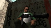 Black AK-47 para GTA San Andreas miniatura 3