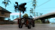 Уаз 31512 Военный для GTA San Andreas миниатюра 4
