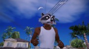 Raccoon mask (GTA V Online) para GTA San Andreas miniatura 1