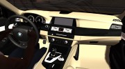 BMW 520d 2012 для GTA San Andreas миниатюра 3